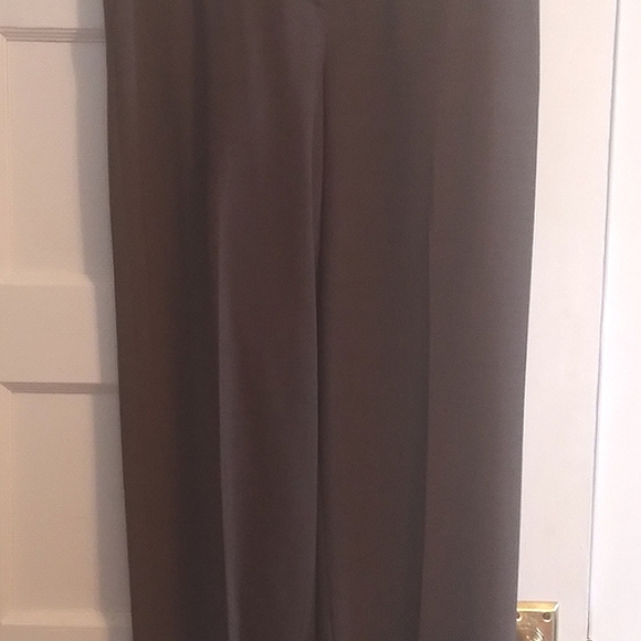 Brooks Brothers tailored 90s Vintage Wool Stretch brown slacks - 10 - Picture 7 of 7